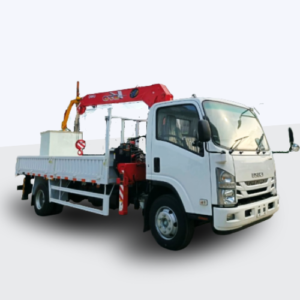 ISUZU ELF BOOM TRUCK WITH MANLIFT